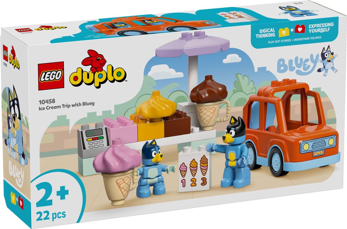 LEGO® Duplo Bluey Ice Cream Trip With Bluey (10458) (0)
