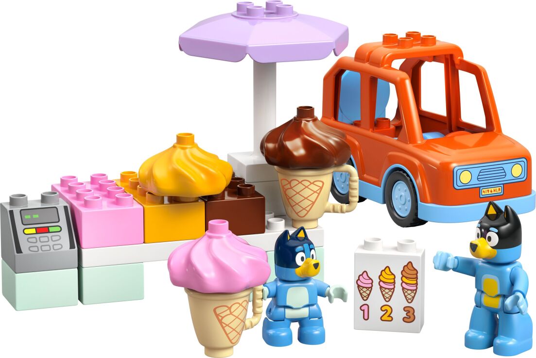 LEGO® Duplo Bluey Ice Cream Trip With Bluey (10458) (1)