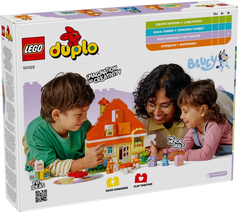 LEGO Duplo Bluey's Family House With Memory Game (10459) (9)