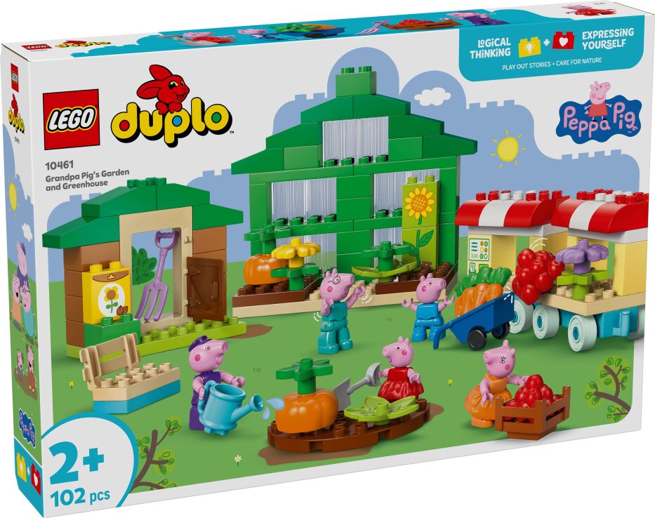 LEGO Duplo Peppa Pig Grandpa Pig's Garden & Greenhouse (10461) (0)