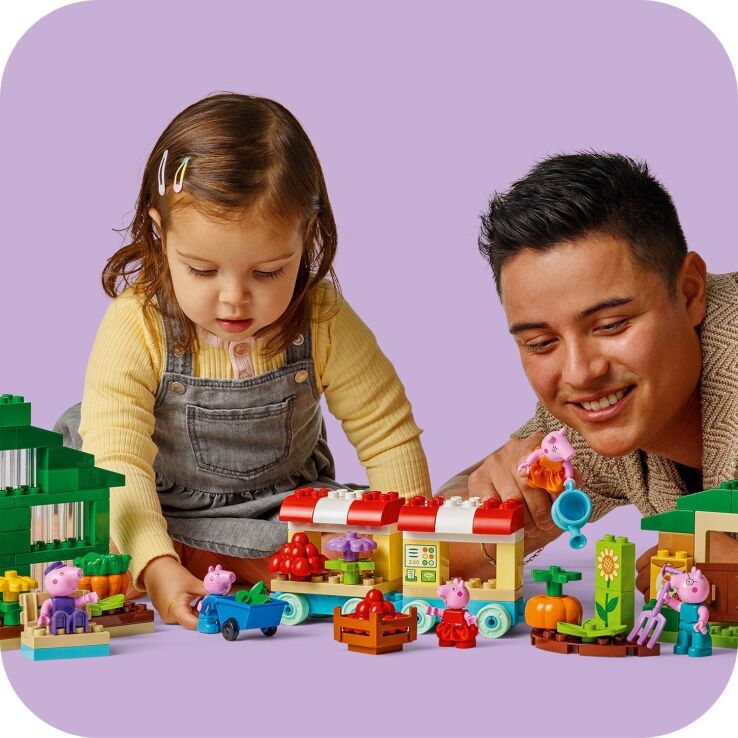 LEGO Duplo Peppa Pig Grandpa Pig's Garden & Greenhouse (10461) (2)
