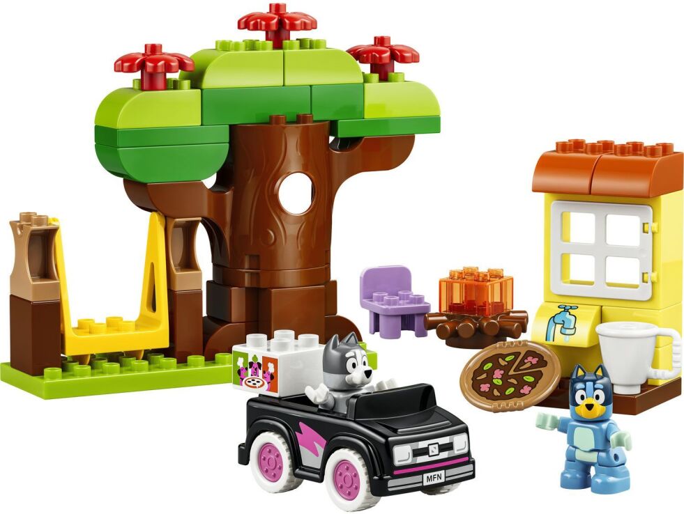 LEGO® DUPLO® Bluey Pizza Girls With Muffin And Bluey (10469) (1)