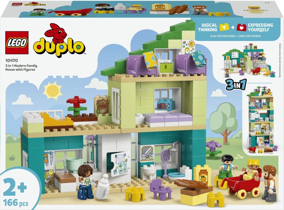 LEGO® DUPLO® 3in1 Modern Family House With Figures (10470) (0)