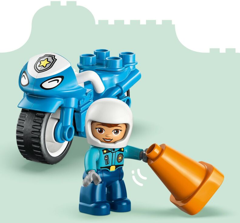 LEGO® DUPLO® Blue Police Motorcycle (10471) (6)