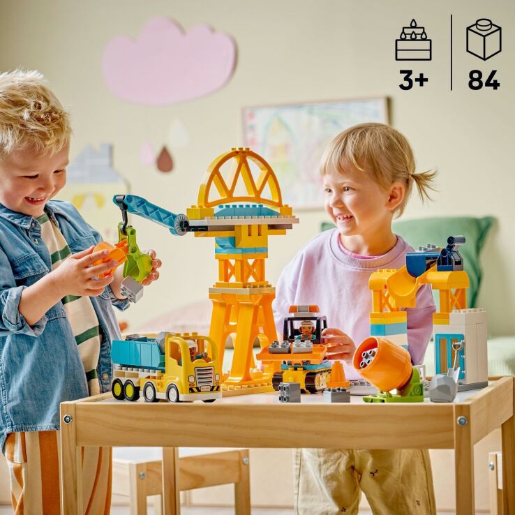 LEGO® DUPLO® 3in1 Construction Site And Vehicles (10476) (2)
