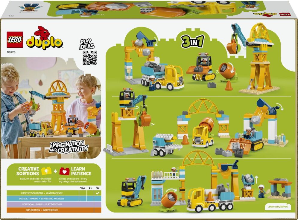 LEGO® DUPLO® 3in1 Construction Site And Vehicles (10476) (8)