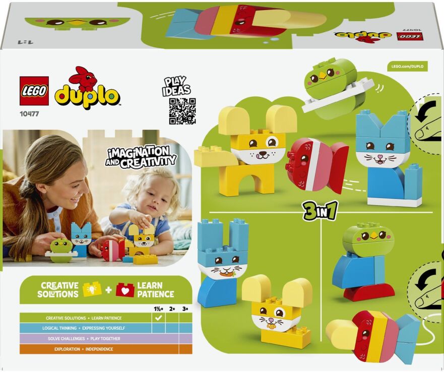 LEGO® DUPLO® 3in1 Creative Cute Pets (10477) (8)