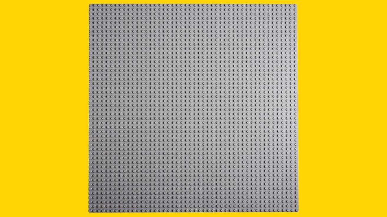 LEGO Classic Gray Baseplate (11024) (2)