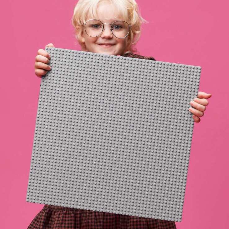 LEGO Classic Gray Baseplate (11024) (3)