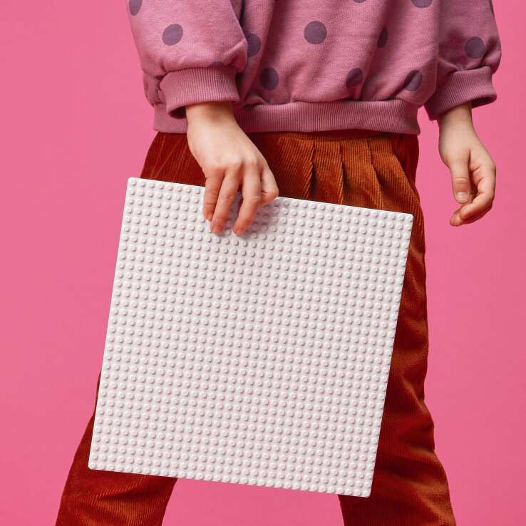 LEGO Classic White Baseplate (11026) (3)