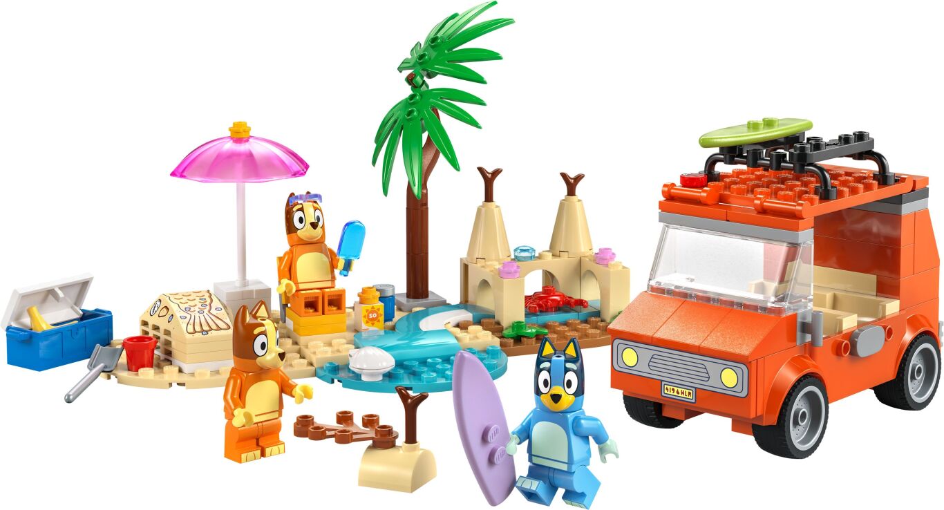 LEGO Bluey's Beach & Family Car Trip (11202) (1)