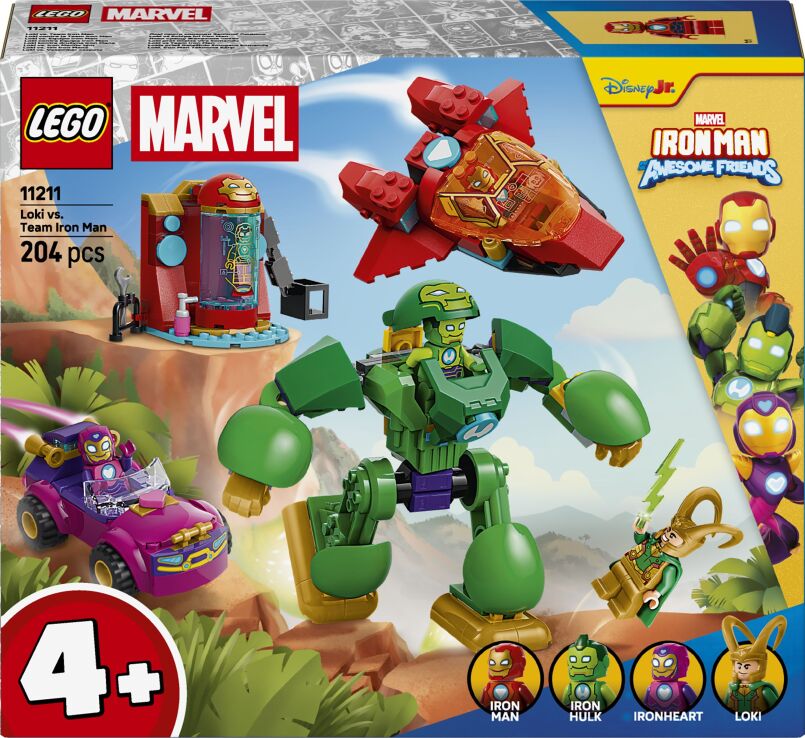LEGO® Marvel Loki vs. Team Iron Man (11211) (0)