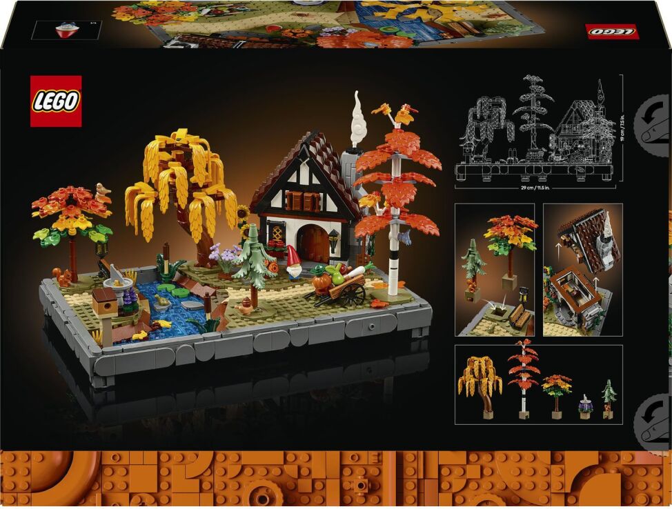 LEGO® Icons Autumn Cottage Garden (11372) (8)