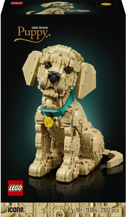 LEGO® Icons Golden Retriever Puppy (11384) (0)