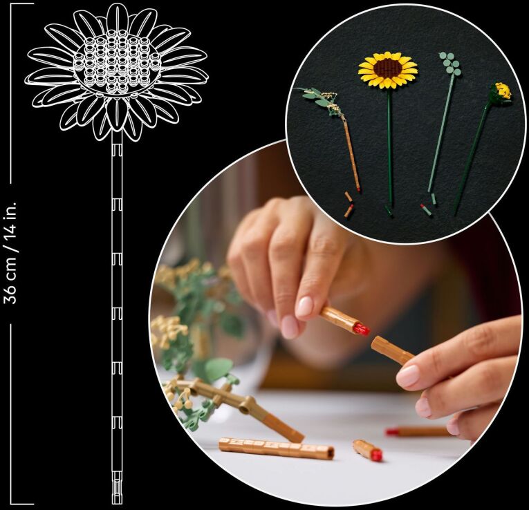 LEGO® Botanicals Sunflower Bouquet (11502) (6)