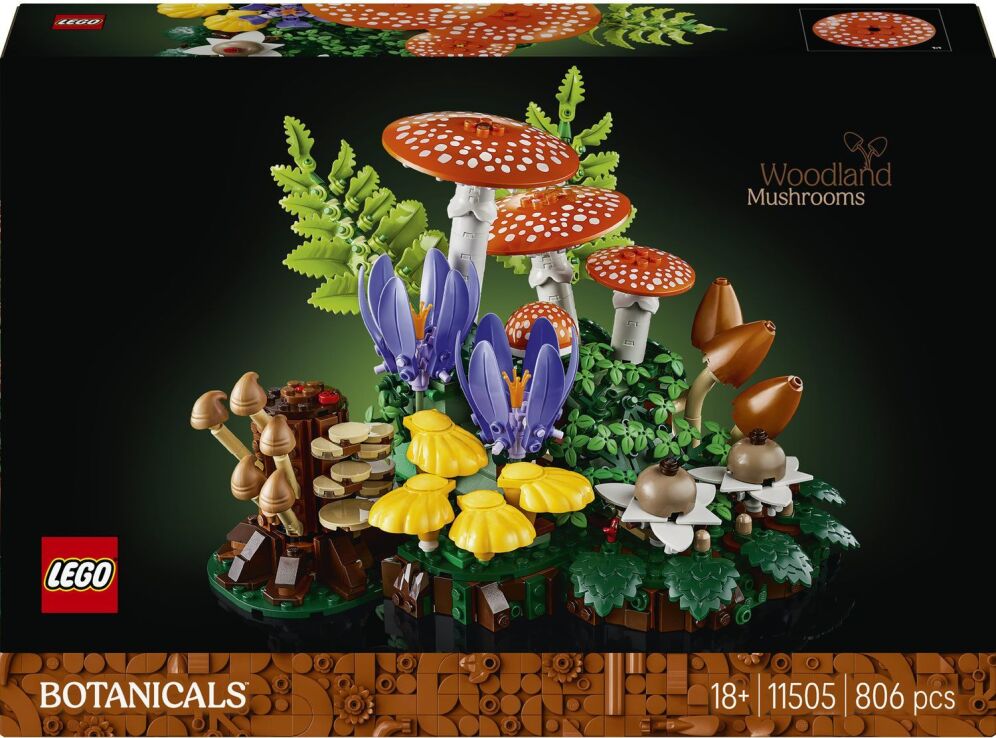 LEGO® Botanicals Woodland Mushrooms (11505) (0)
