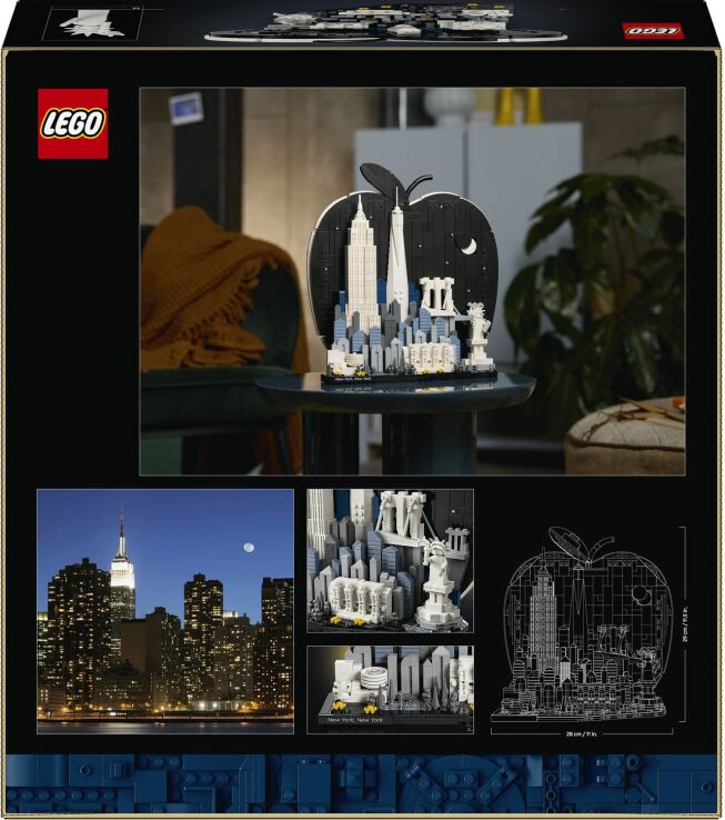 LEGO® Architecture New York City-The Big Apple (21066) (9)