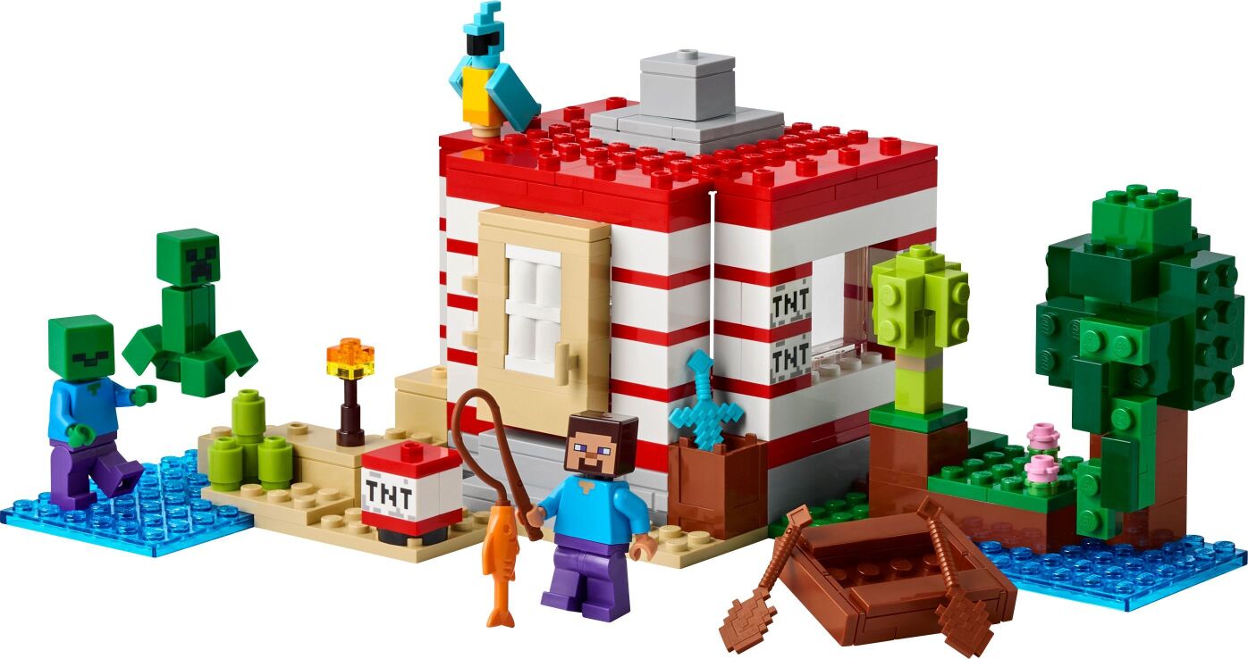 LEGO Minecraft The TNT Jungle House (21275) (1)
