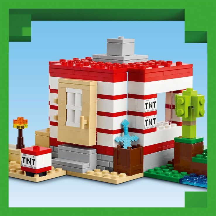 LEGO Minecraft The TNT Jungle House (21275) (2)