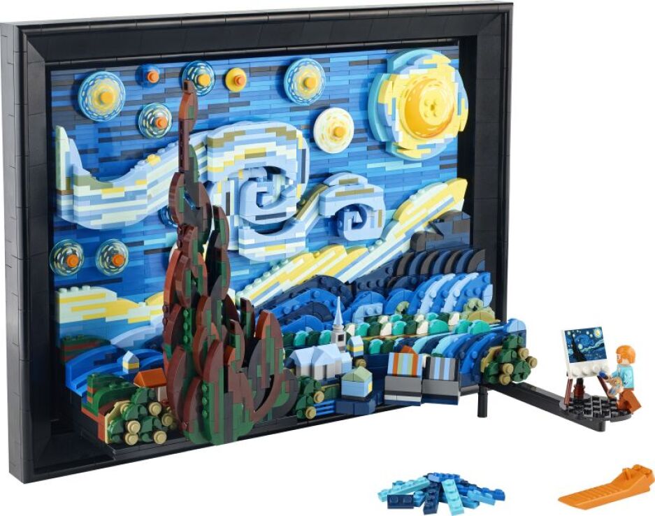 LEGO Ideas Vincent Van Gogh: The Starry Night (21333) (1)