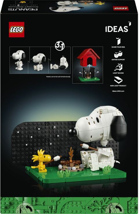 LEGO® Ideas Peanuts: Snoopy's Doghouse (21368) (8)