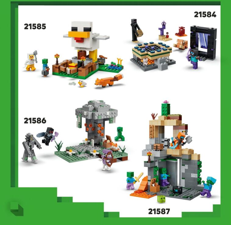 LEGO® Minecraft Steve's Taiga Adventure (21583) (7)
