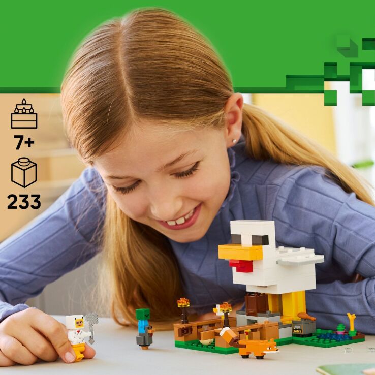 LEGO® Minecraft Chicken Farm (21585) (2)