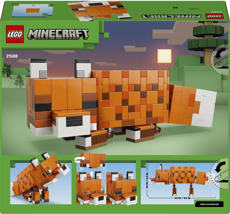 LEGO® Minecraft The Fox (21588) (8)