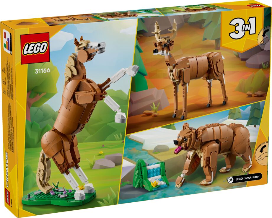 LEGO Creator 3in1 Beautiful Horse (31166) (9)