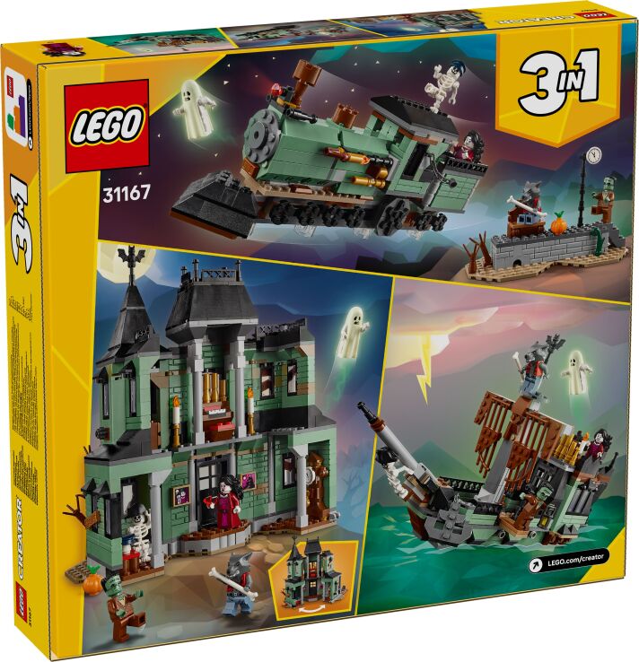 LEGO Creator 3in1 Haunted Mansion (31167) (10)