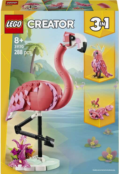 LEGO® Creator 3in1 Wild Animals: Pink Flamingo (31170) (0)