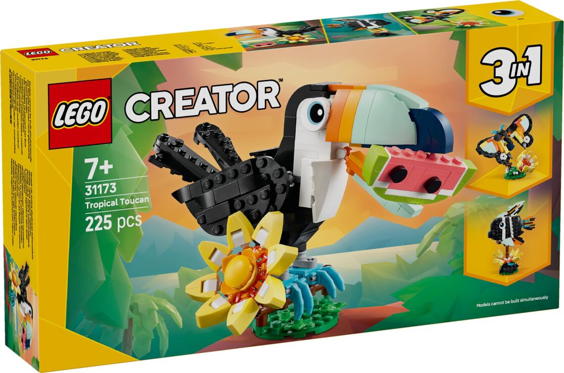 LEGO Creator 3in1 Wild Animals: Tropical Toucan (31173) (0)