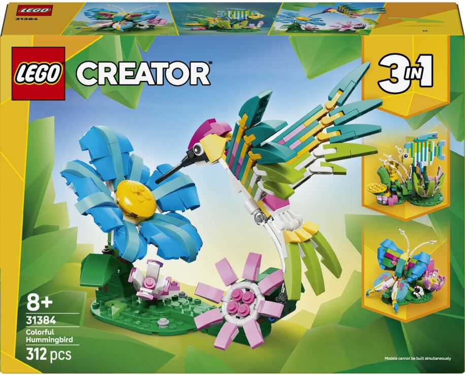 LEGO® Creator 3in1 Wild Animals: Colorful Hummingbird (31384) (0)