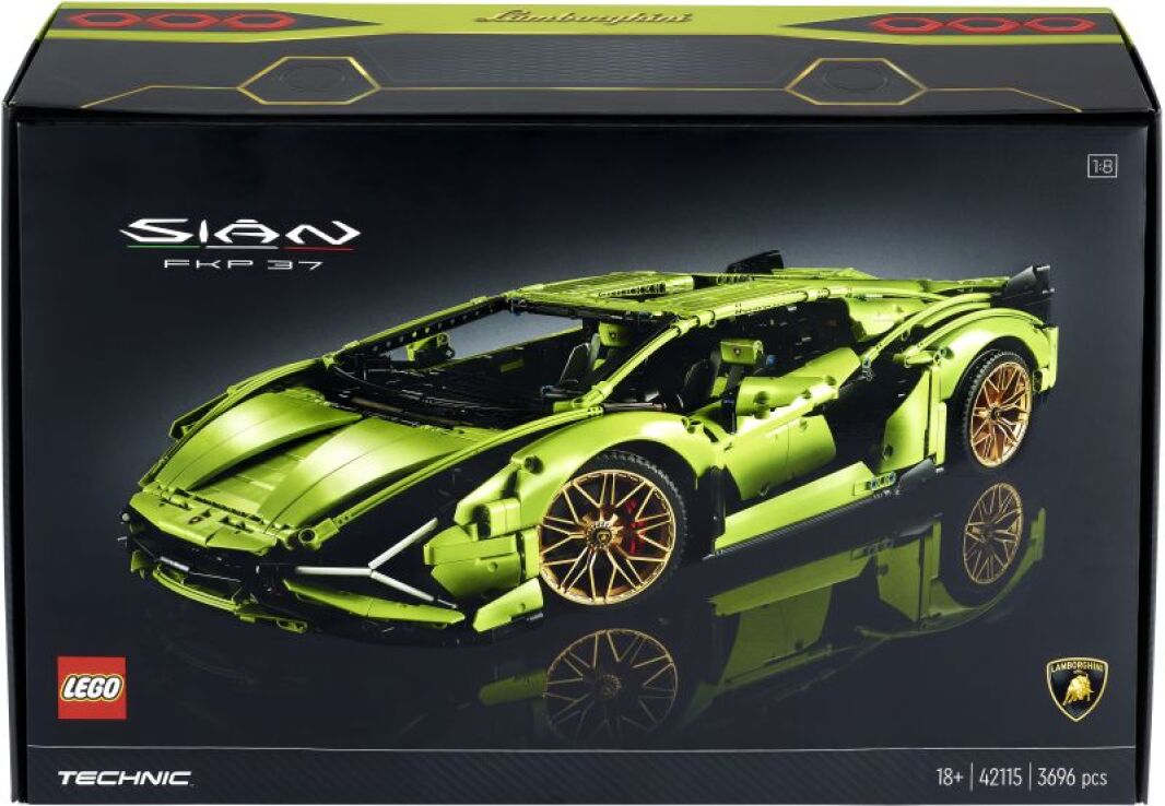 LEGO Technic Lamborghini Sian FKP 37 (42115) (4)