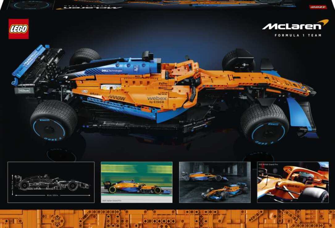 LEGO Technic McLaren Formula 1 Race Car (42141) (5)