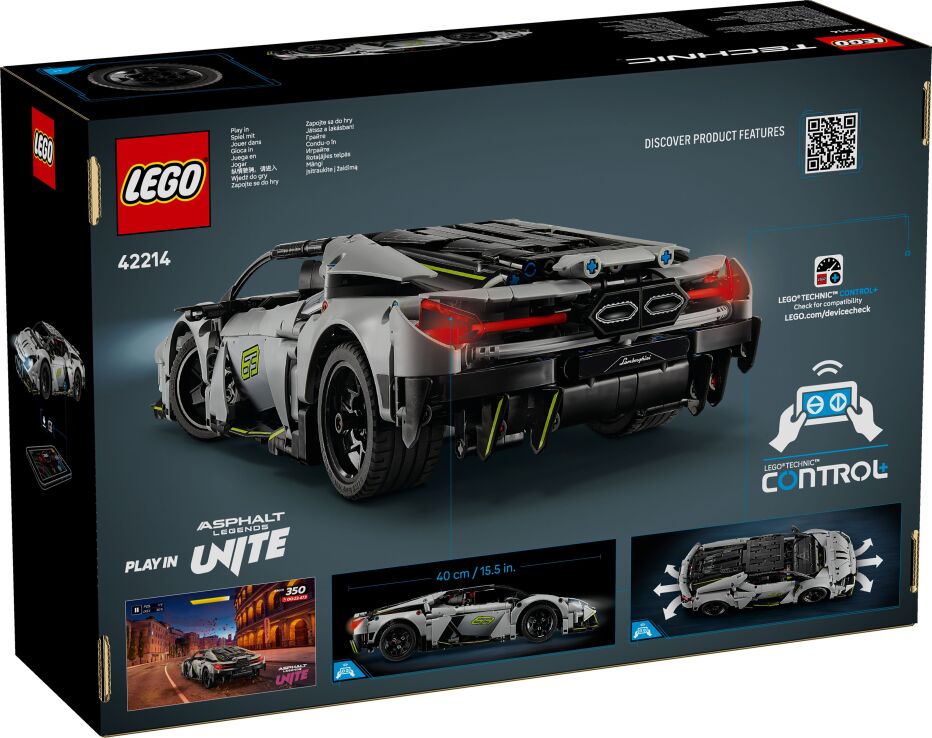 LEGO Technic Lamborghini Revuelto Super Sports Car (42214) (4)