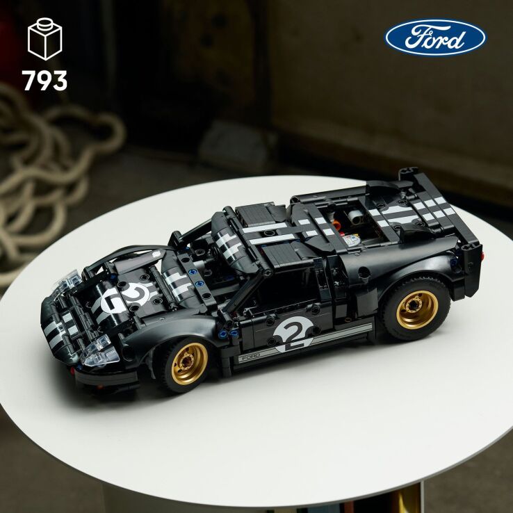 LEGO® Technic 1966 Ford GT40 MK II Race Car (42223) (2)