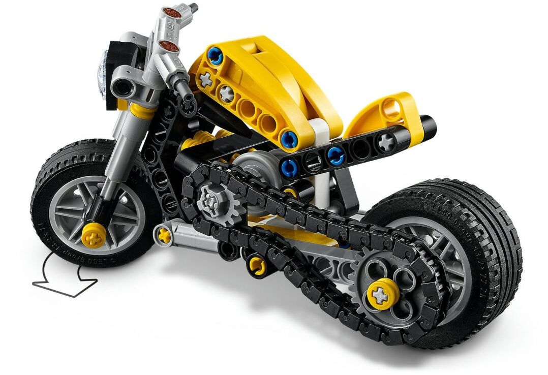 LEGO® Technic Yellow Motorcycle (42225) (3)