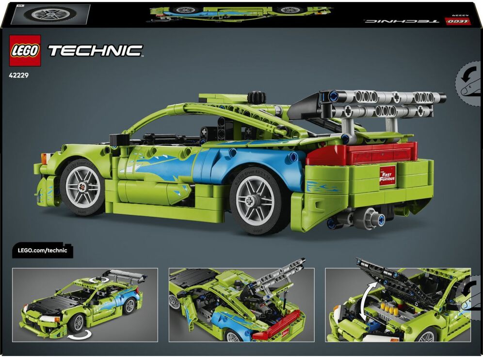 LEGO® Technic Fast & Furious Mitsubishi Eclipse Car (42229) (8)