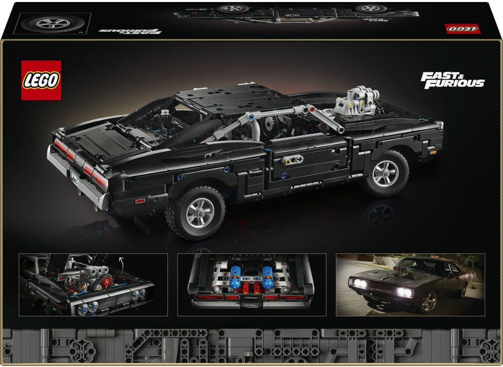 LEGO® Technic Fast & Furious Dodge Charger R/T Car (42231) (9)