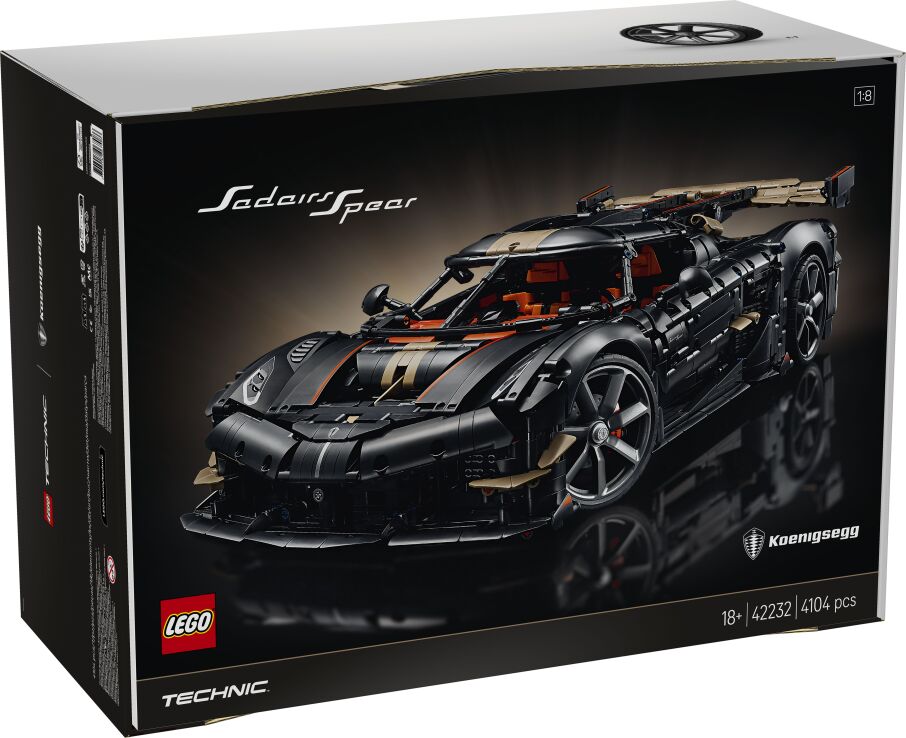 LEGO® Technic Koenigsegg Sadair's Spear Megacar (42232) (11)