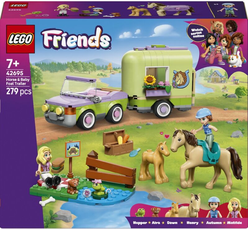 LEGO® Friends Horse & Baby Foal Trailer (42695) (0)