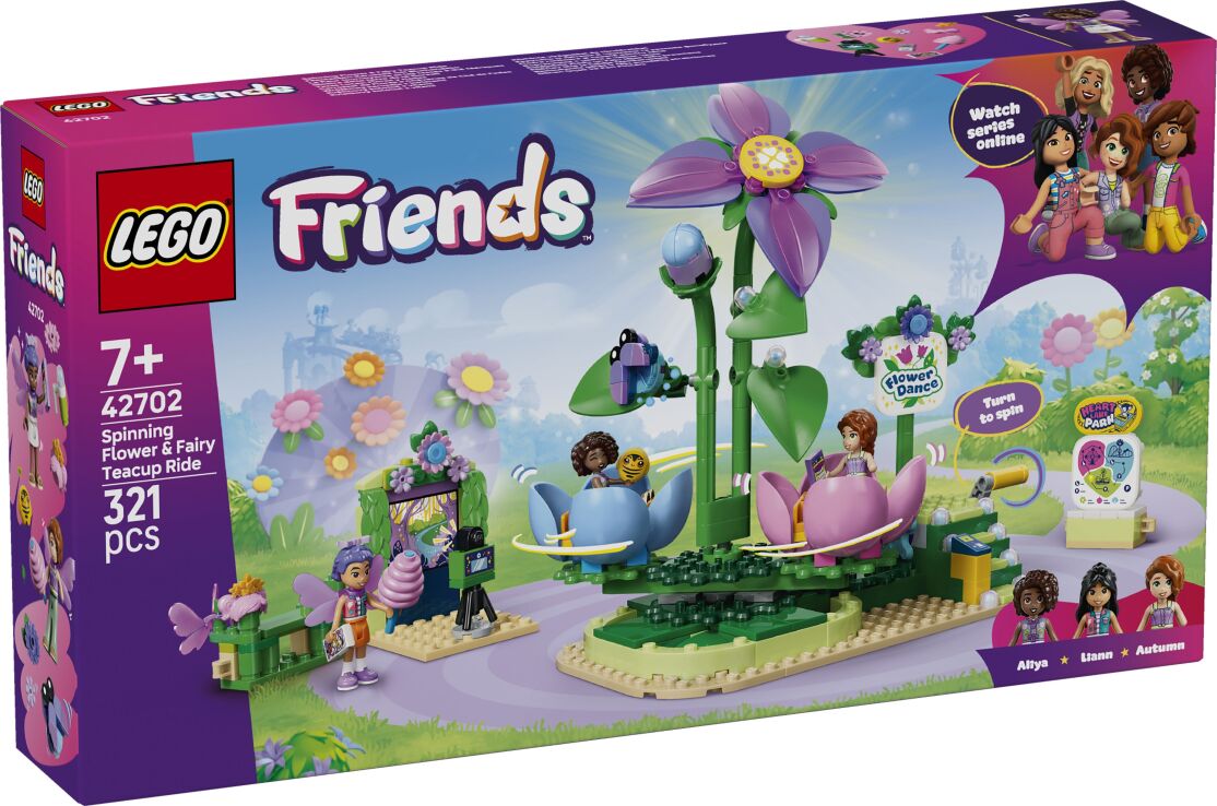 LEGO® Friends Spinning Flower & Fairy Teacup Ride (42702) (0)