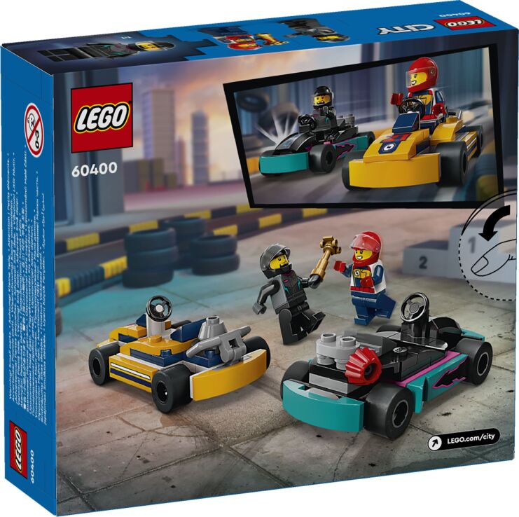 LEGO City Go-Karts & Race Drivers (60400) (7)
