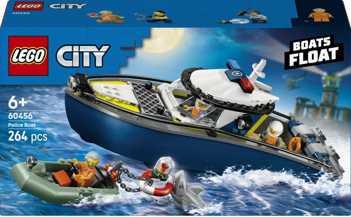 LEGO® City Police Boat Chase (60456) (0)