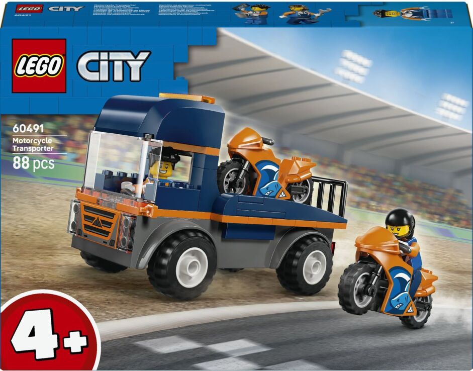 LEGO® City Motorcycle Transpoter (60491) (0)