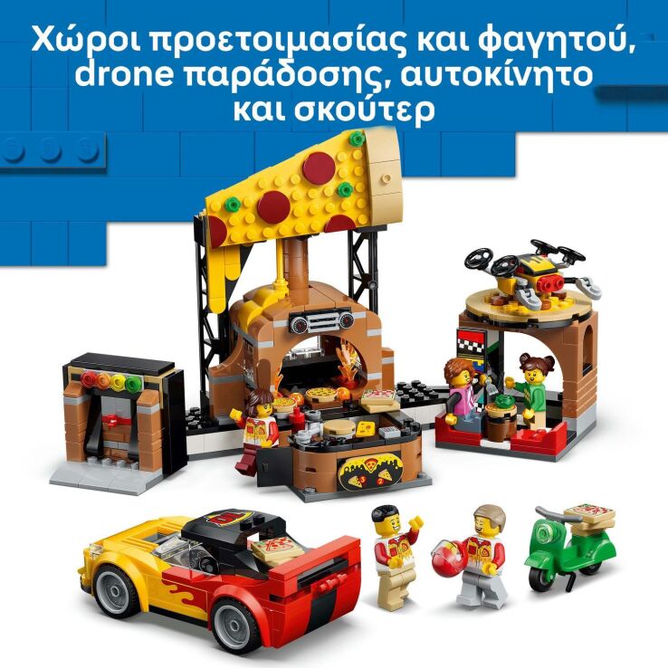 LEGO® City Pizza Delivery Experience With Vehicles (60496) (3)