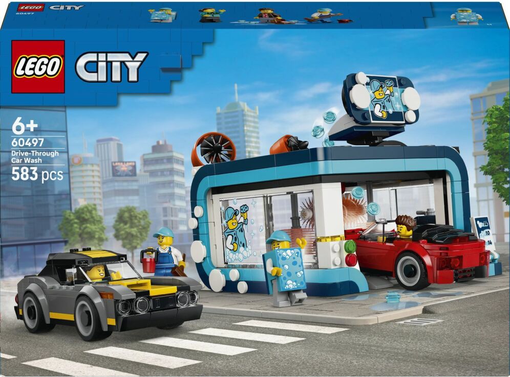 LEGO® City Drive-Through Car Wash (60497) (0)