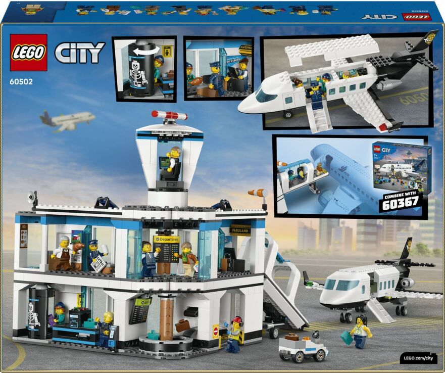LEGO® City Airport With Airplane (60502) (8)