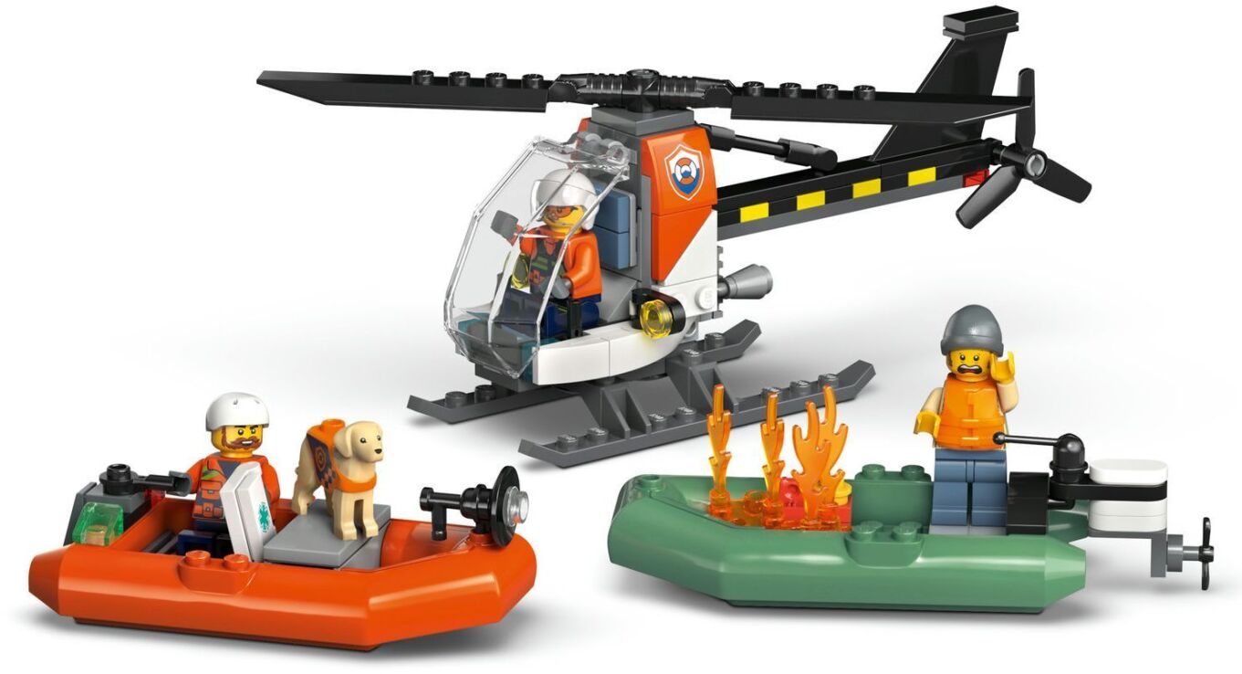 LEGO® City Coast Guard Rescue Boat & Helicopter (60504) (4)